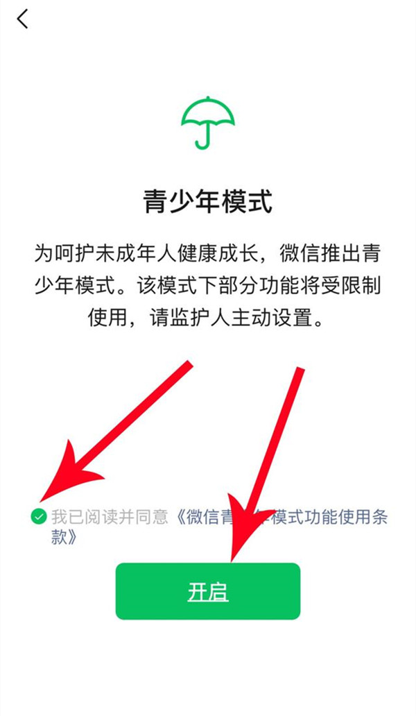 微信青少年模式監(jiān)護(hù)人怎么弄
