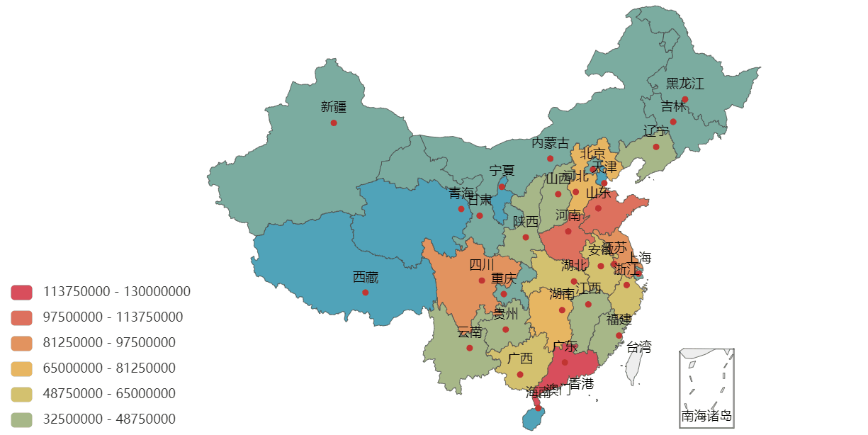 Python+Tableau廣東省人口普查可視化的實現(xiàn)