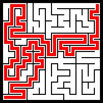 Python實(shí)現(xiàn)隨機(jī)生成迷宮并自動(dòng)尋路