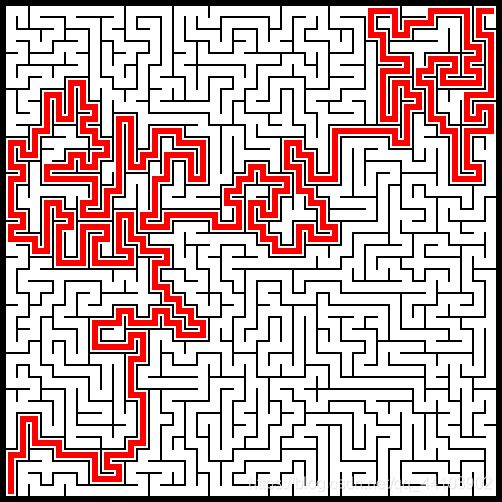 Python實(shí)現(xiàn)隨機(jī)生成迷宮并自動(dòng)尋路
