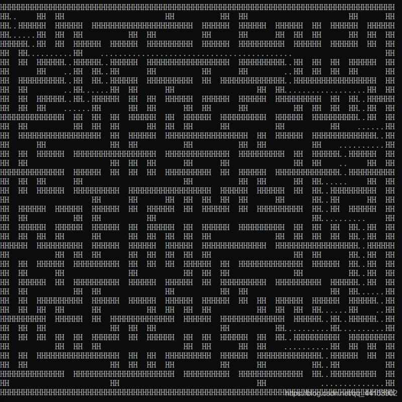 Python實(shí)現(xiàn)隨機(jī)生成迷宮并自動(dòng)尋路