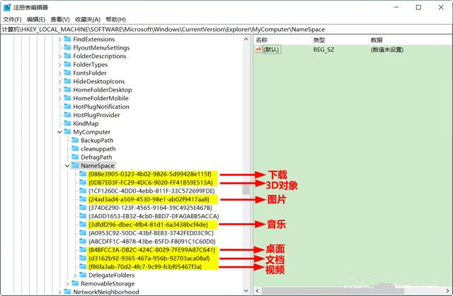 如何巧妙去除Windows10系統(tǒng)自帶的7個(gè)文件夾？