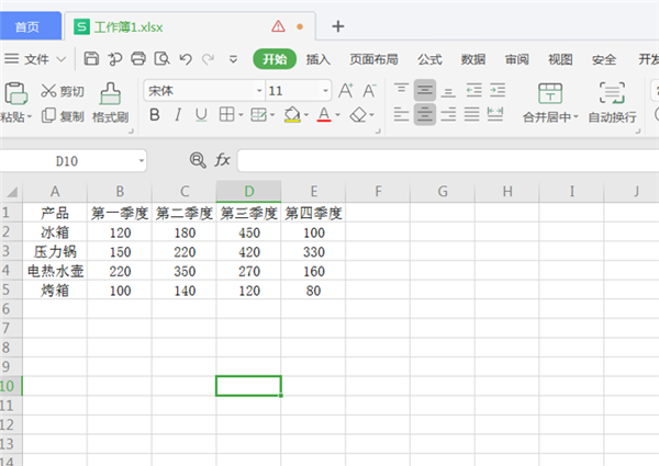 WPS Excel中將二維表轉換成一維表方法！