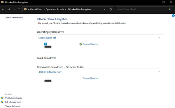 如何在Win11上快速加密硬盤？Win11上快速加密硬盤方法步驟