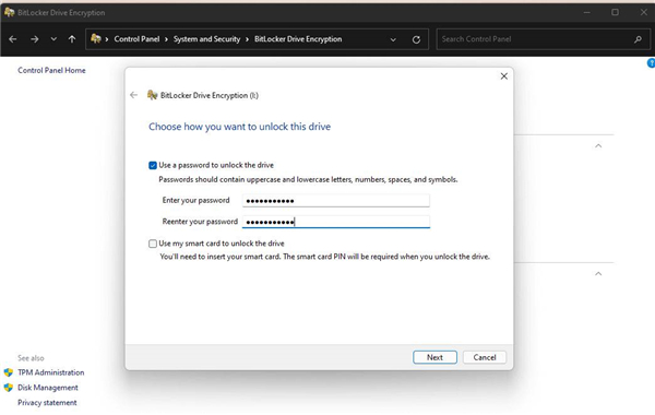 如何在Win11上快速加密硬盤？Win11上快速加密硬盤方法步驟