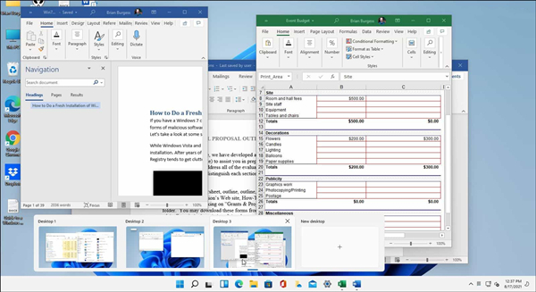 在Windows 11上怎么使用虛擬桌面？Win11支持虛擬桌面嗎？