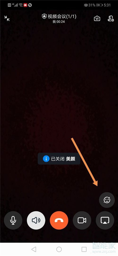 釘釘視頻會(huì)議怎么開美顏