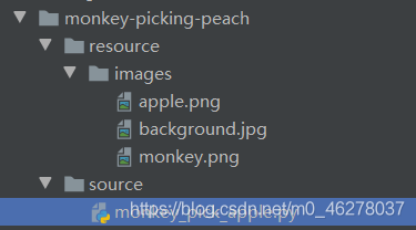 基于Python-Pycharm實(shí)現(xiàn)的猴子摘桃小游戲(源代碼)