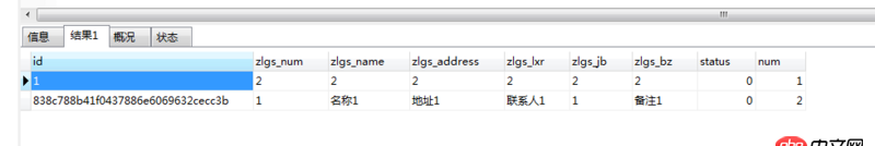 mysql - 這句sql 為什么不能查詢出所有的 qdwyc_zlgs的信息，總是查出兩條？不是應該三條嗎？