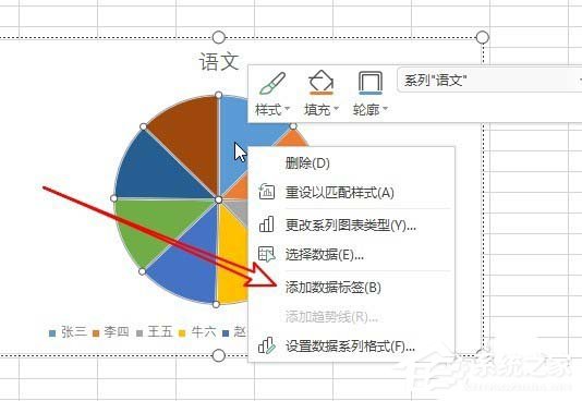 如何使用wps2019制作出彩色二維餅形圖？使用wps2019制作出彩色二維餅形圖的方法