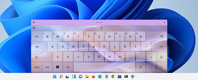 怎么在Windows11上更改觸摸鍵盤主題？