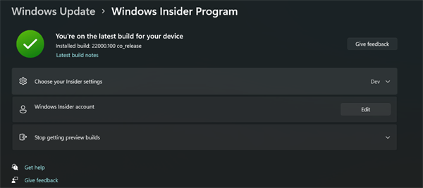 Win11怎么從Dev開發(fā)版切換到Beta渠道？Dev開發(fā)版切換到Beta渠道方法