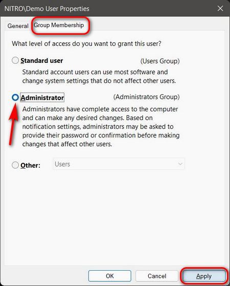 如何在Windows11專業(yè)版中更改管理員？