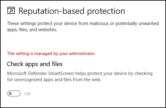 如何修復Windows10中的“此應用程序已被阻止以保護您”？