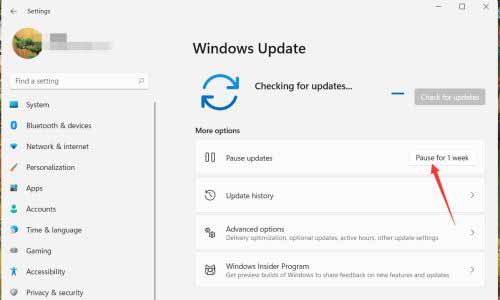 Win11怎么設置暫停更新？Win11暫停更新設置方法
