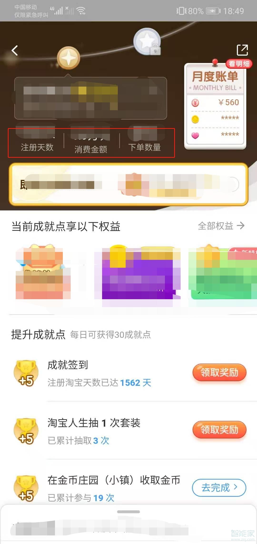 淘寶在哪里看總消費(fèi)金額