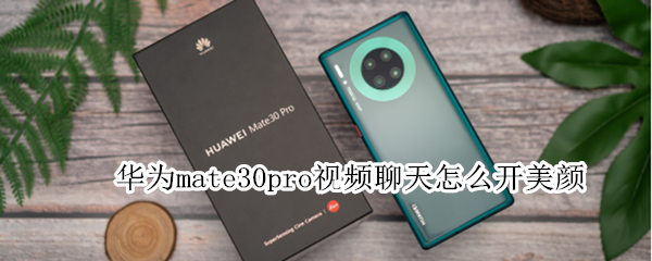 華為mate30pro視頻聊天怎么開(kāi)美顏