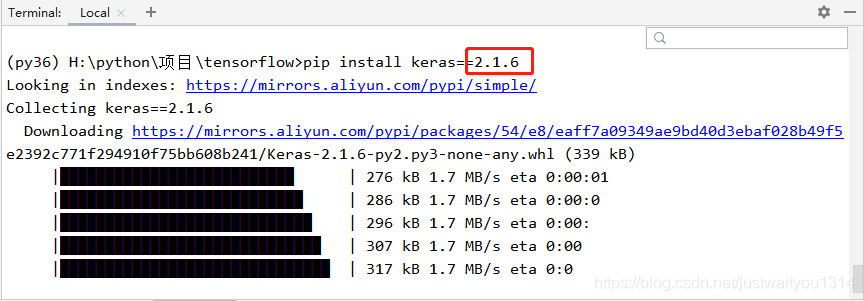 淺析關(guān)于Keras的安裝(pycharm)和初步理解