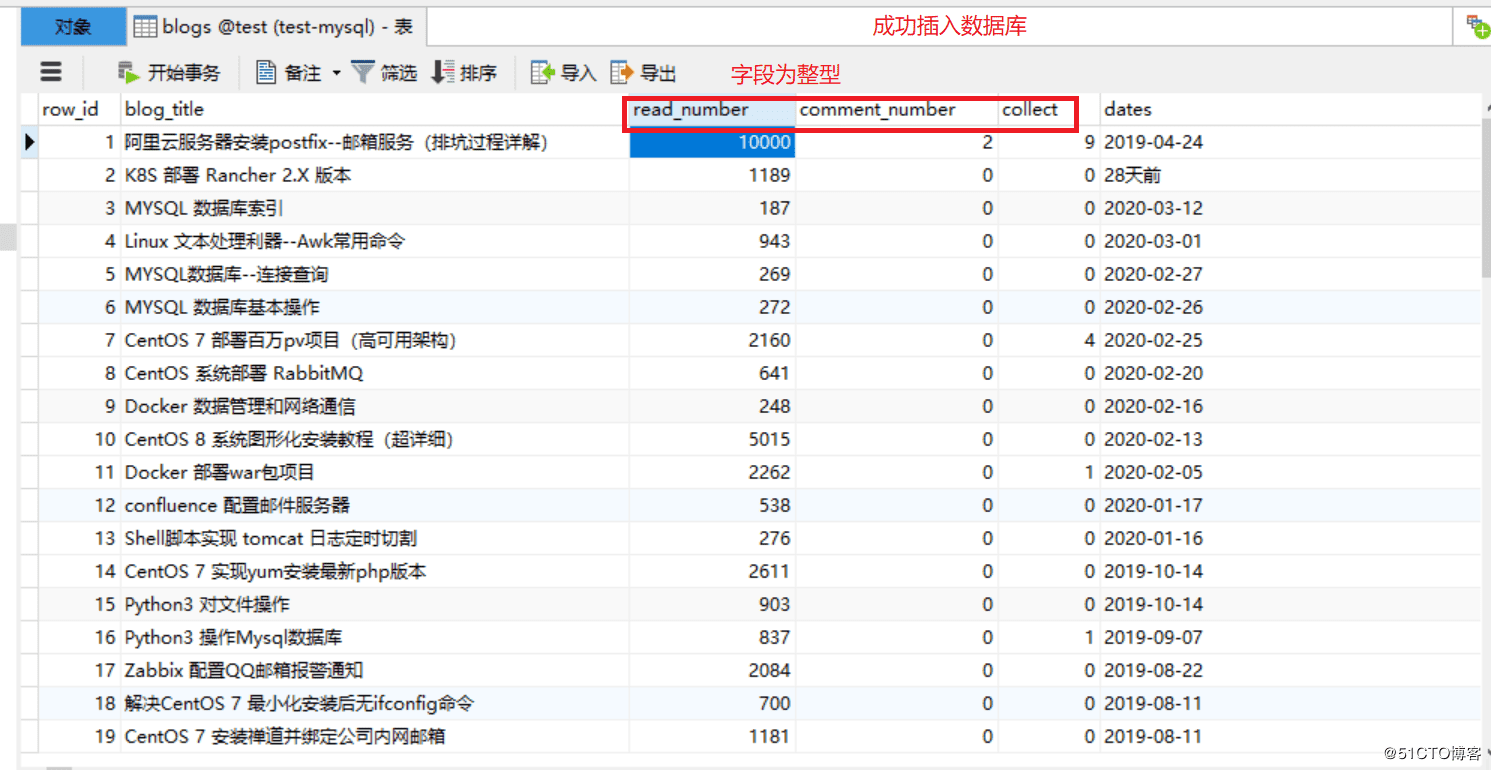Python如何爬取51cto數(shù)據(jù)并存入MySQL