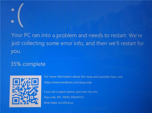 Win10 KB5000808更新更新完之后電腦打印機打印時出現藍屏錯誤代碼怎么辦？