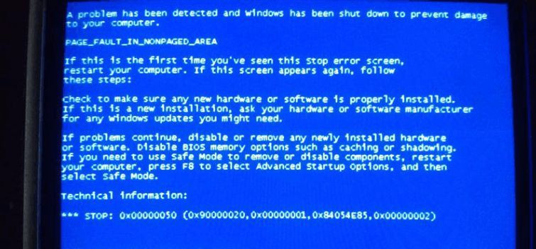 Windows7旗艦版系統開機出現藍屏代碼0x00000050怎么處理？