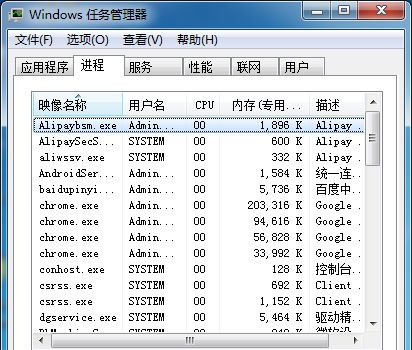 Win7旗艦版系統(tǒng)如何查看程序占用的虛擬內(nèi)存？