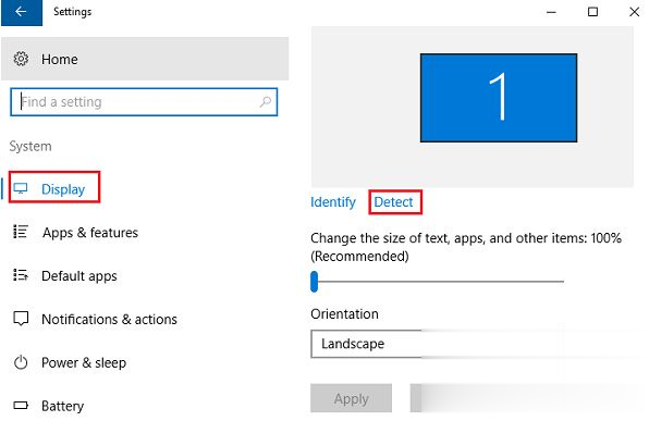 Win10檢測不到第二個顯示器怎么辦？Win10第二個顯示器不能識別解決方法