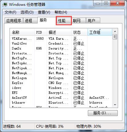 Win7如何查看CPU使用率？Win7CPU使用率的查看方法