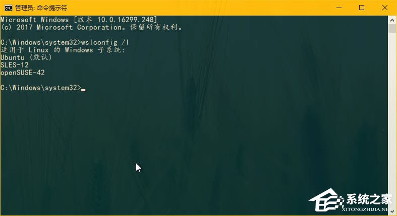 Windows10如何在WSL中設(shè)置默認的Linux發(fā)行版？