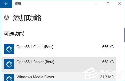 Win10內置的OpenSSH怎么安裝？