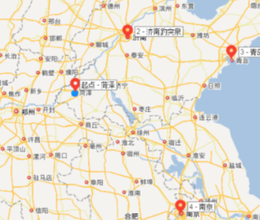 電腦版百度地圖制作多地點路線圖步驟分享