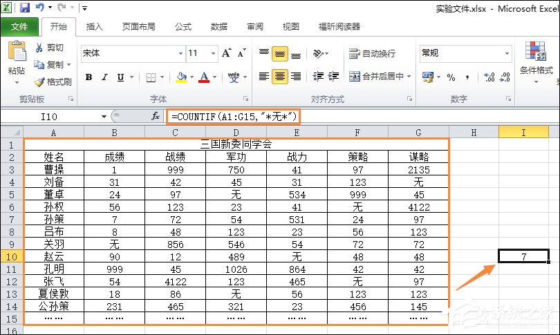 Excel如何統(tǒng)計某個數據出現次數？