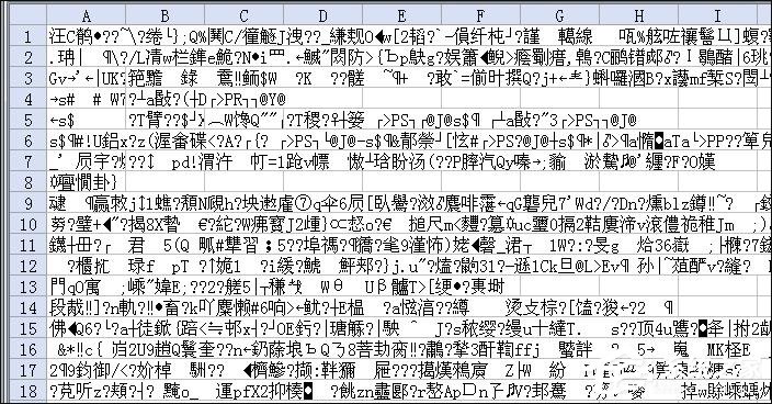 Excel文件損壞怎么修復(fù)？Win7環(huán)境下Excel文檔亂碼修護(hù)策略