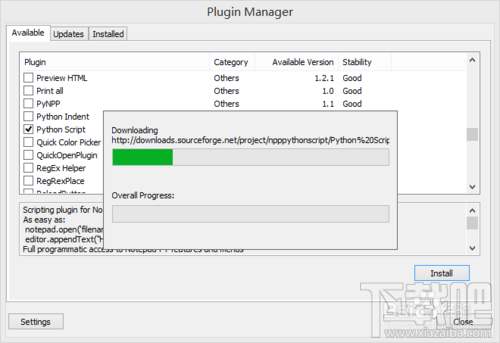 Notepad++如何安裝Python插件?Notepad++插件怎么裝?