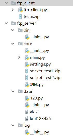 Python Socketserver實現FTP文件上傳下載代碼實例
