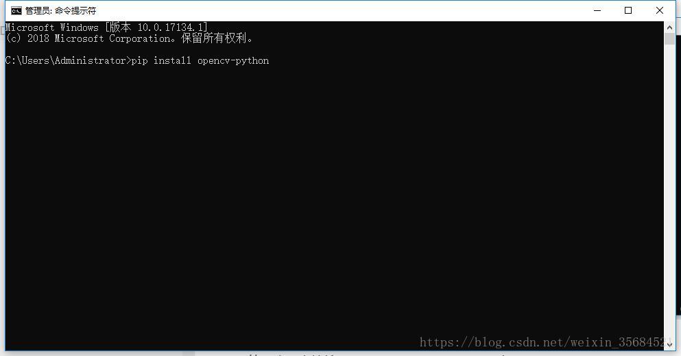 Window系統(tǒng)下Python如何安裝OpenCV庫(kù)