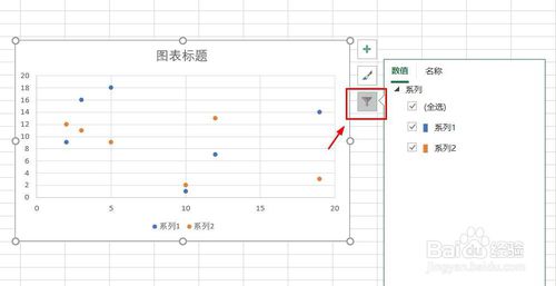 excel數(shù)據(jù)表怎么插入散點圖