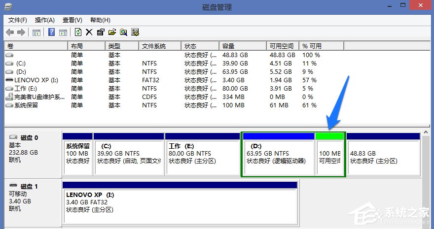 Win8系統怎么進行磁盤管理?