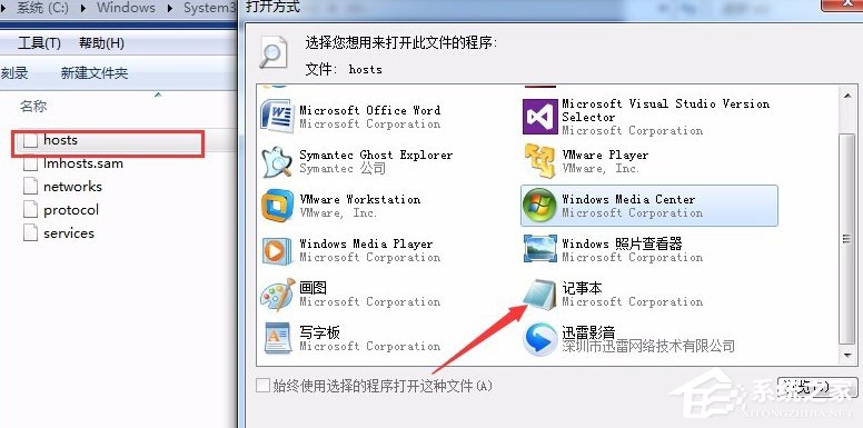 Win7系統(tǒng)hosts文件怎么修改？