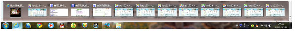 Win7任務(wù)欄同類型預(yù)覽窗口為什么只能顯示10個(gè)？
