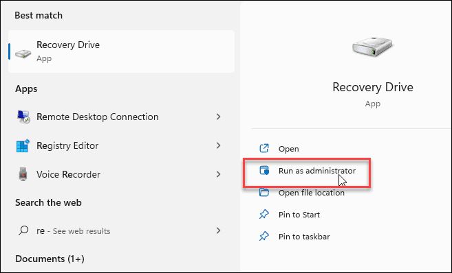 如何創(chuàng)建Windows11 USB恢復(fù)驅(qū)動(dòng)器？Windows11 USB恢復(fù)驅(qū)動(dòng)器創(chuàng)建教程(附詳細(xì)步驟)