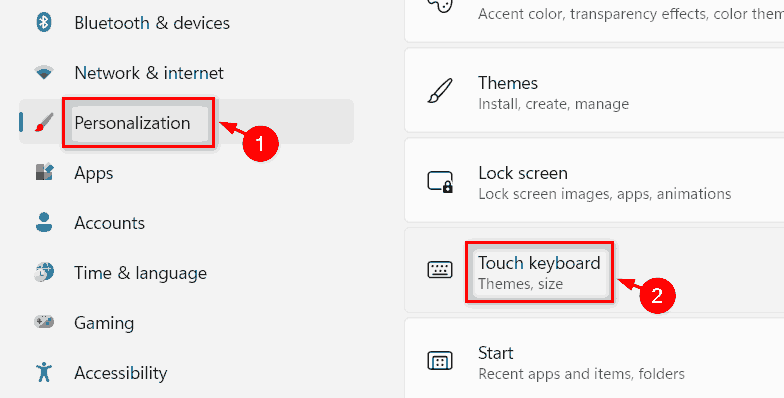 Windows 11/10如何更改觸摸鍵盤大小?