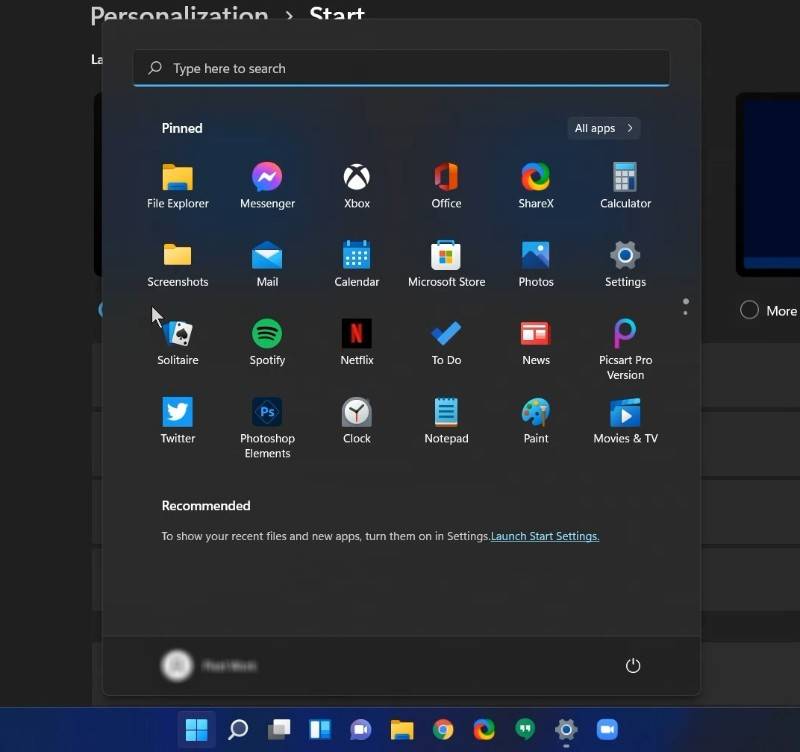 如何在Windows11開始菜單中固定更多應用？