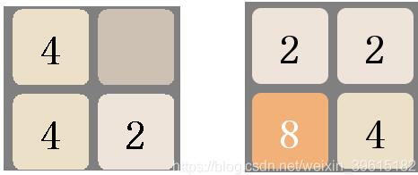 java實現(xiàn)2048小游戲
