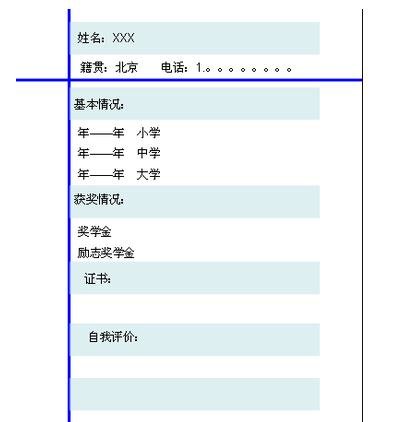 PPT制作個(gè)人簡歷的圖文操作過程