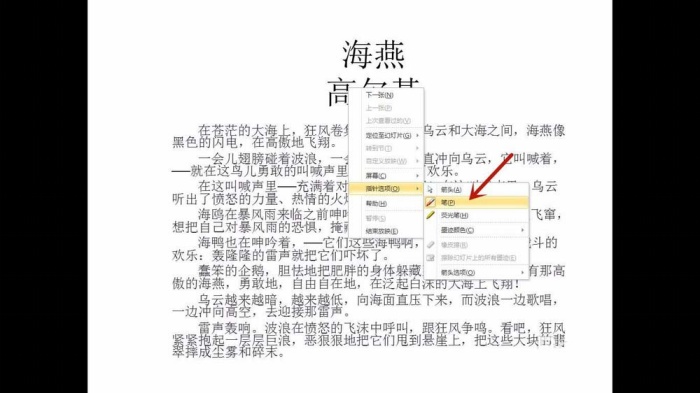 PPT中幻燈片文件繪畫標(biāo)記具體操作步驟