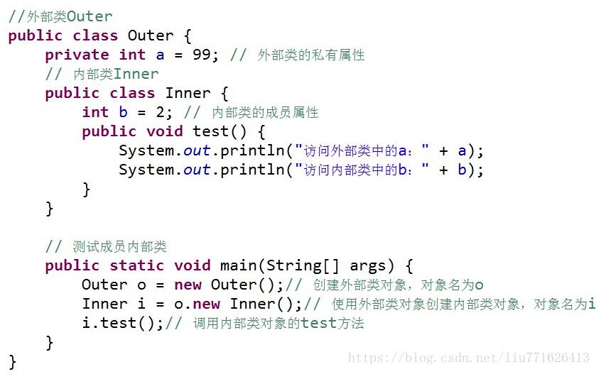java中的內(nèi)部類內(nèi)部接口用法說(shuō)明