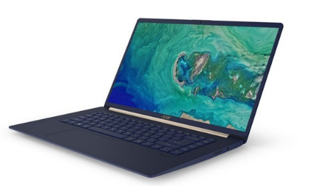 宏碁發(fā)布新款Swift5 Win10超極本 重量不足1Kg!