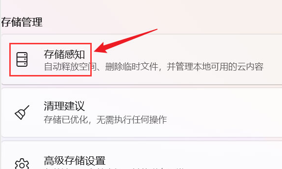 Windows11打開存儲(chǔ)感知技巧分享