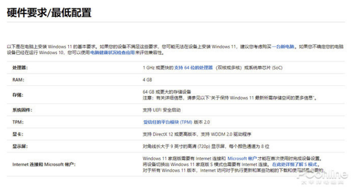Windows11更新要求及注意事項(xiàng)介紹